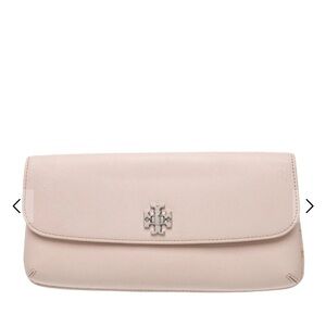 Tory Burch Saffiano Leather Clutch